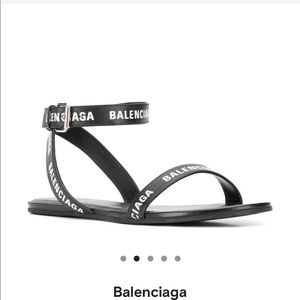 Balenciaga Flat Sandals Size 37